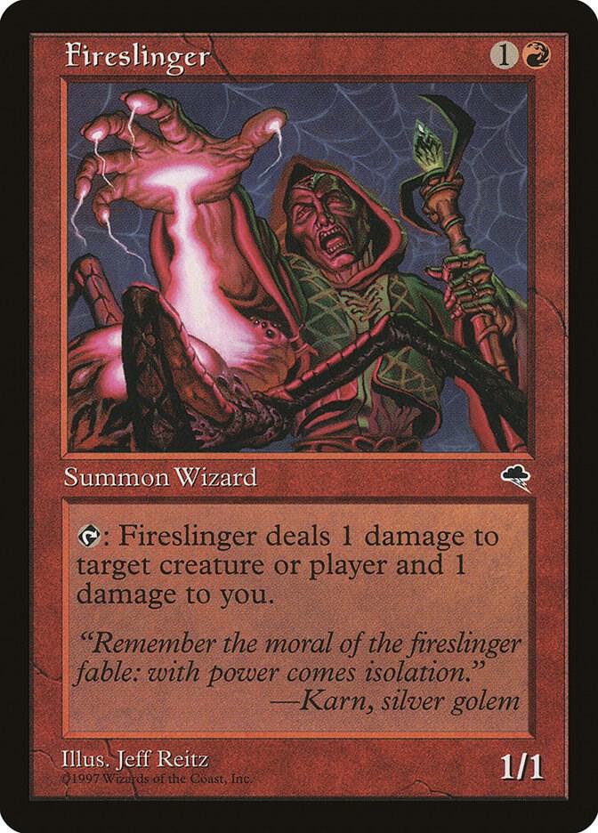 Fireslinger 173 card from Tempest