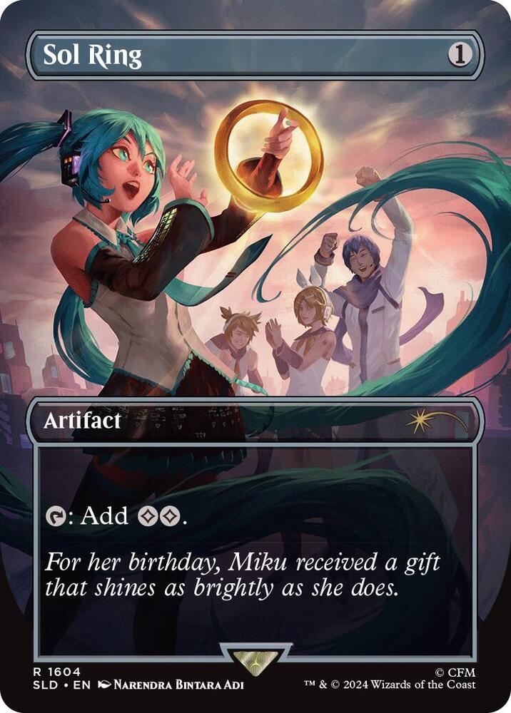 Sol Ring 1604 card from Secret Lair Drop Series