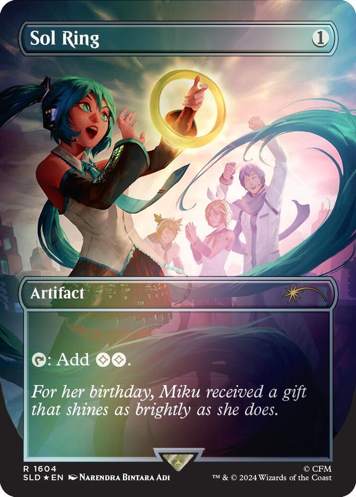 Sol Ring (Rainbow Foil) 1604 card from Secret Lair Drop Series