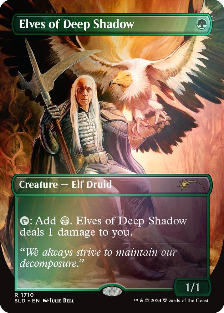 Elves of Deep Shadow (Rainbow Foil) 1710 card from Secret Lair Drop Series