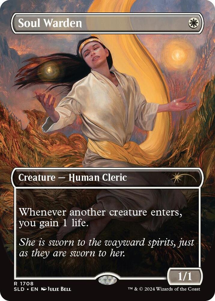 Soul Warden 1708 card from Secret Lair Drop Series