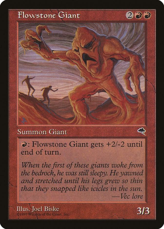 Flowstone Giant 174 card from Tempest