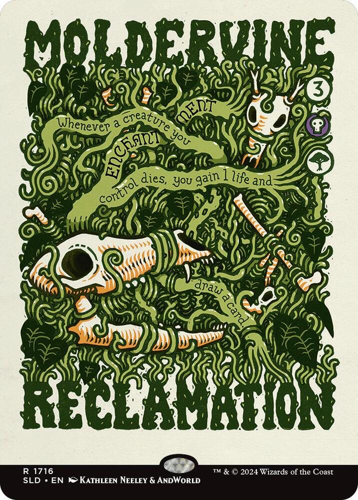 Moldervine Reclamation 1716 card from Secret Lair Drop Series