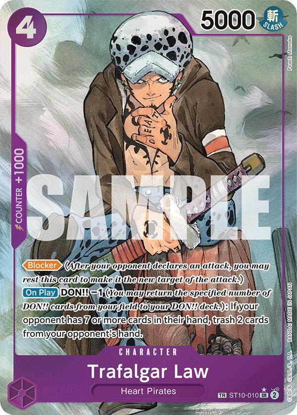Trafalgar Law (TR) ST10-010 card from 500 Years in the Future
