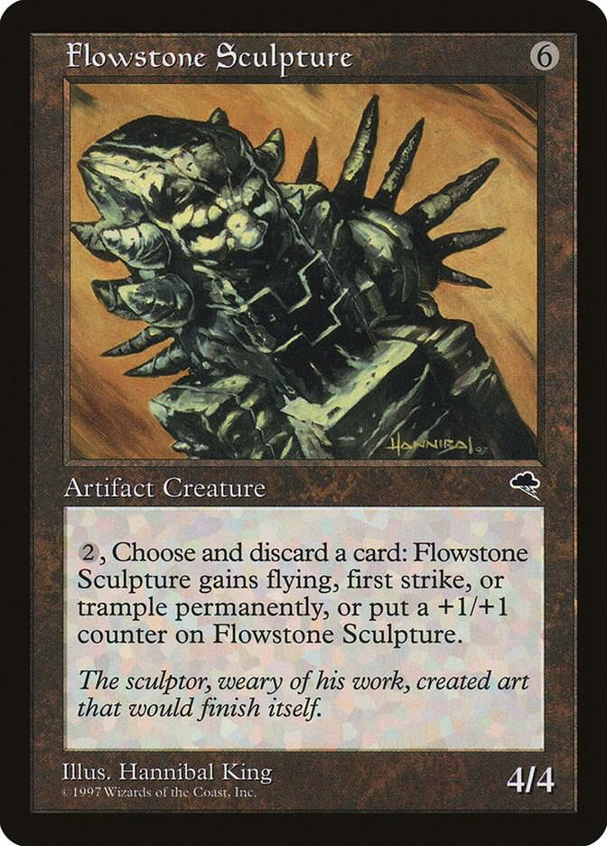 Flowstone Sculpture 288 card from Tempest