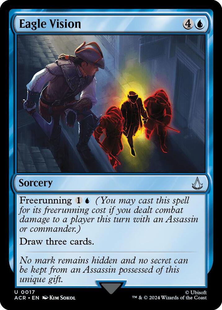 Eagle Vision 17 card from Universes Beyond: Assassin's Creed
