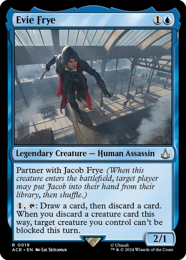 Evie Frye 19 card from Universes Beyond: Assassin's Creed