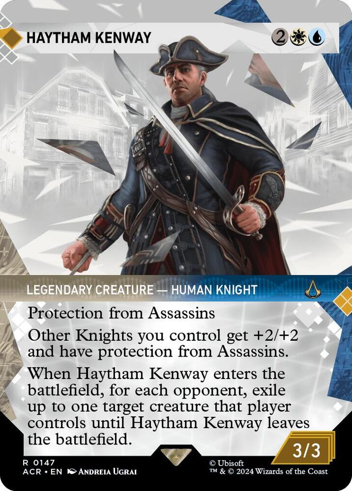 Haytham Kenway (Showcase) 147 card from Universes Beyond: Assassin's Creed