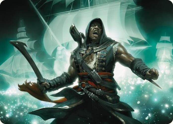 Adewale, Breaker of Chains Art Card 14 card from Art Series: Universes Beyond: Assassin's Creed