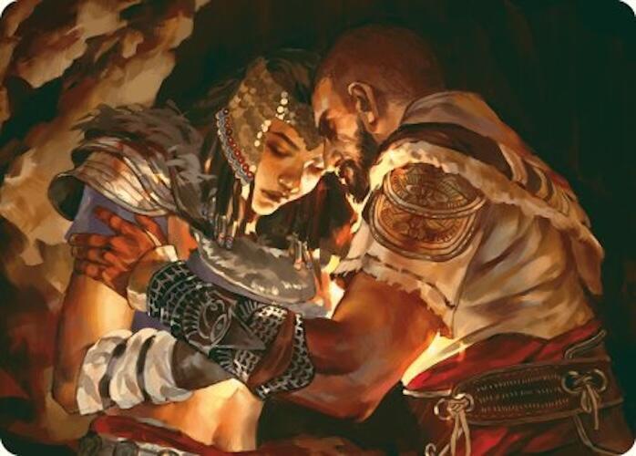 Cathartic Reunion Art Card 11 card from Art Series: Universes Beyond: Assassin's Creed