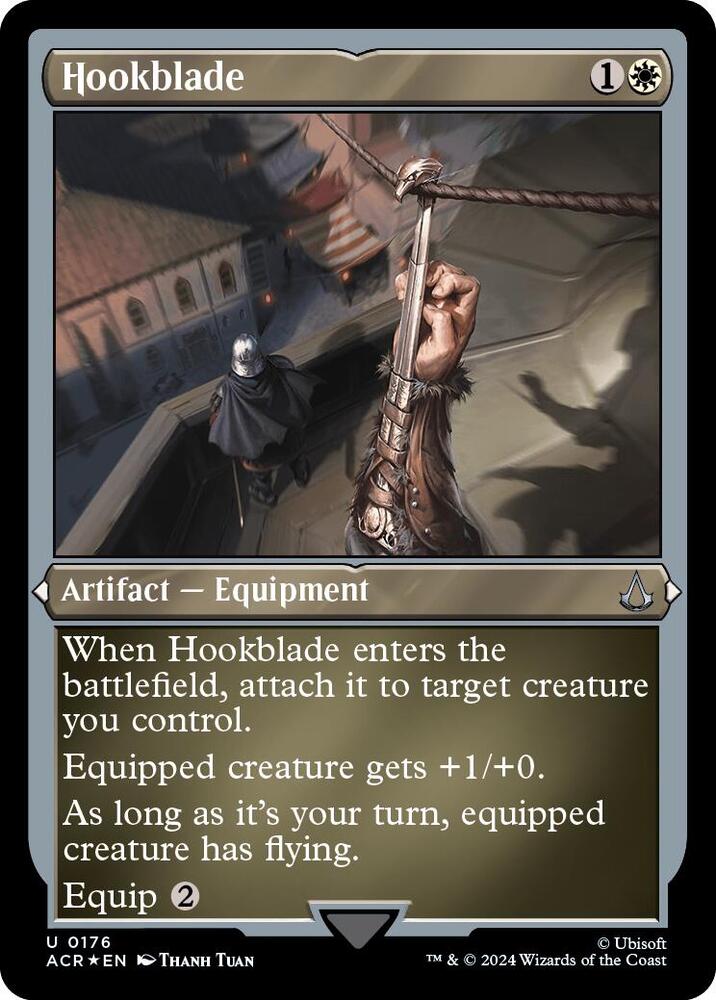 Hookblade (Foil Etched) 176 card from Universes Beyond: Assassin's Creed