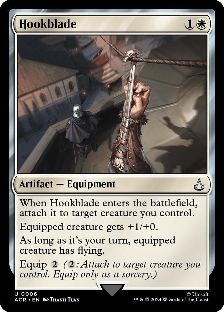 Hookblade 6 card from Universes Beyond: Assassin's Creed