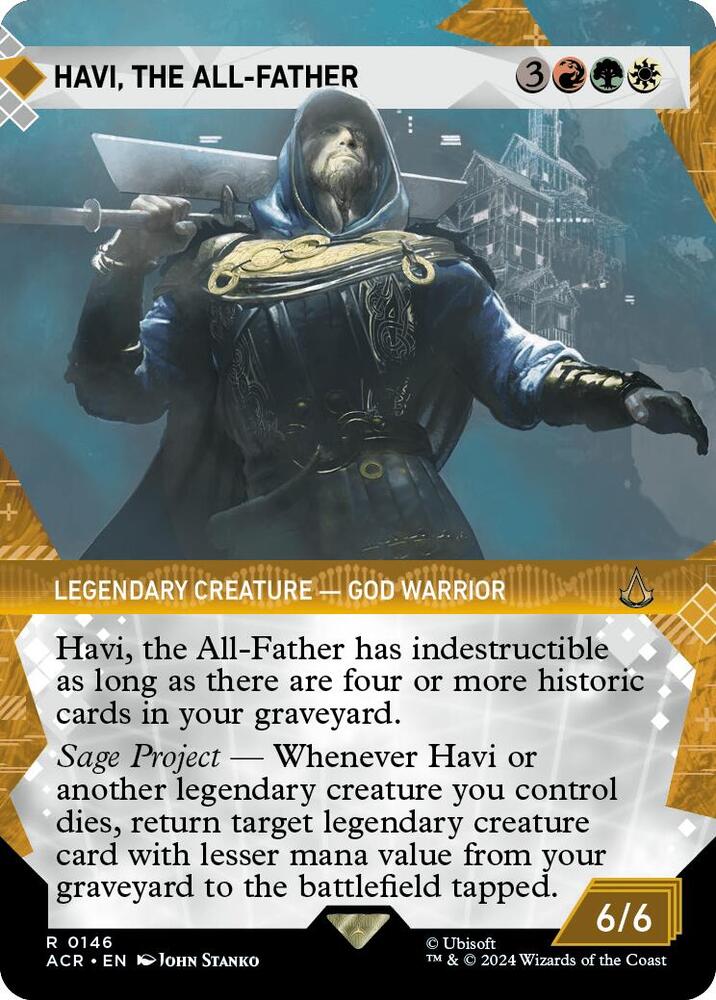 Havi, the All-Father (Showcase) 146 card from Universes Beyond: Assassin's Creed