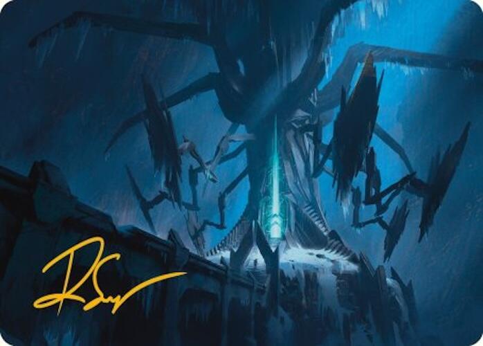 Yggdrasil, Rebirth Engine Art Card (Gold-Stamped Signature) 10 card from Art Series: Universes Beyond: Assassin's Creed