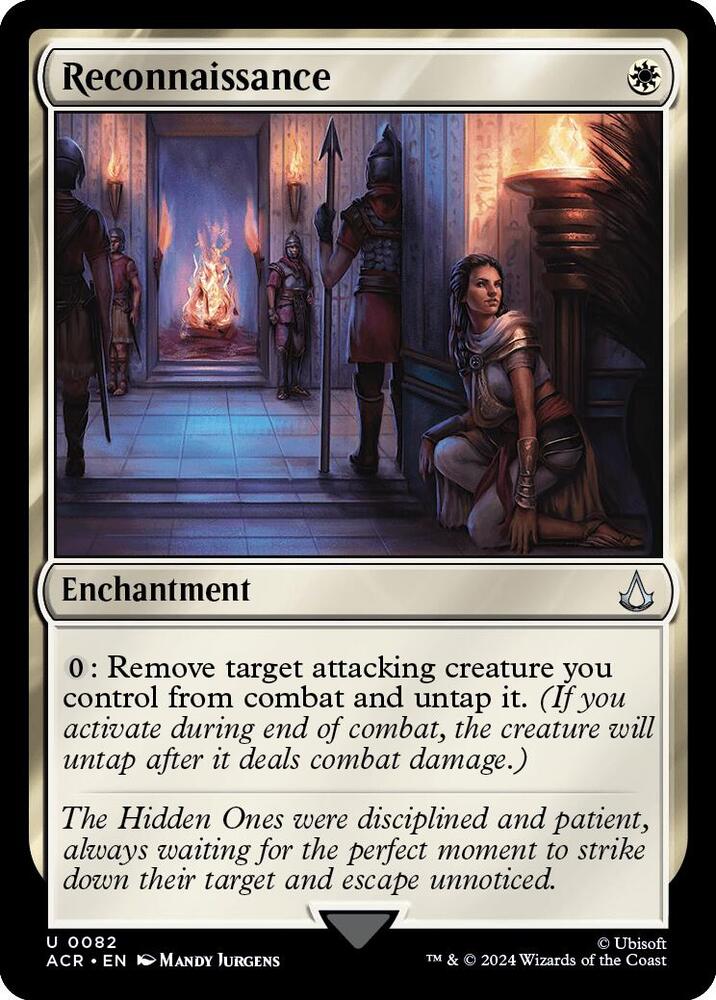Reconnaissance 82 card from Universes Beyond: Assassin's Creed