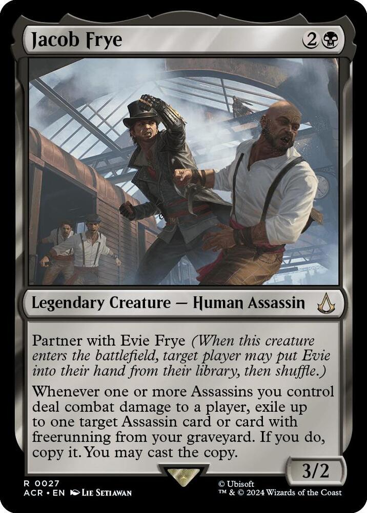Jacob Frye 27 card from Universes Beyond: Assassin's Creed