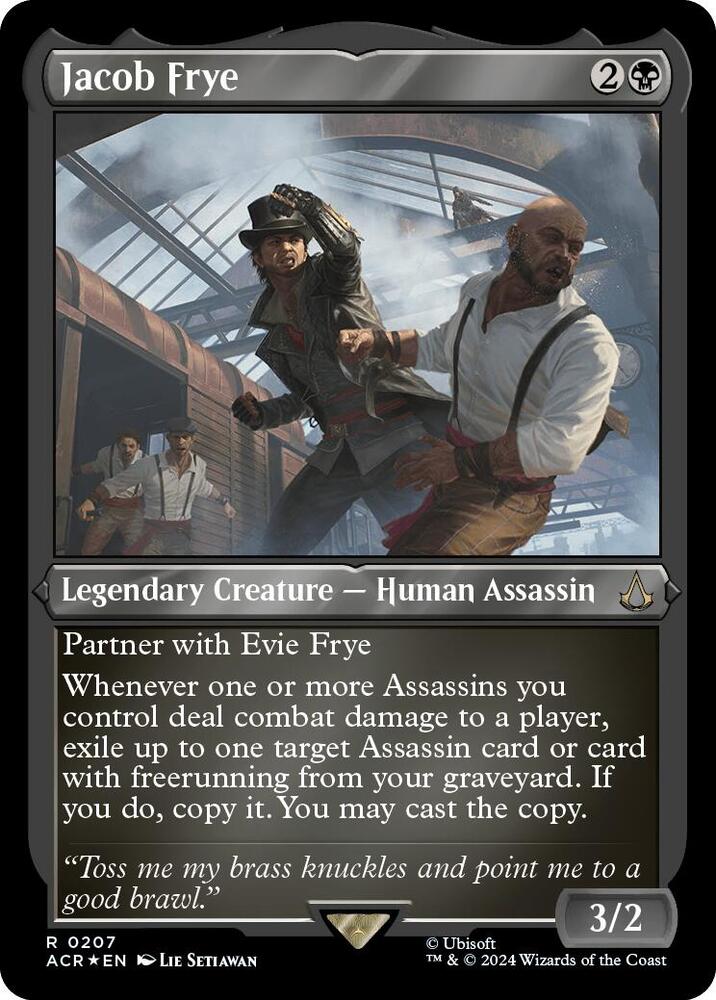Jacob Frye (Foil Etched) 207 card from Universes Beyond: Assassin's Creed
