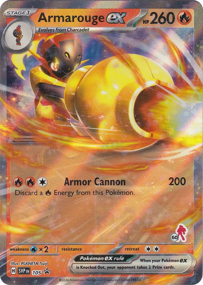 Armarouge ex (Armarouge 60) 105 card from Battle Academy 2024