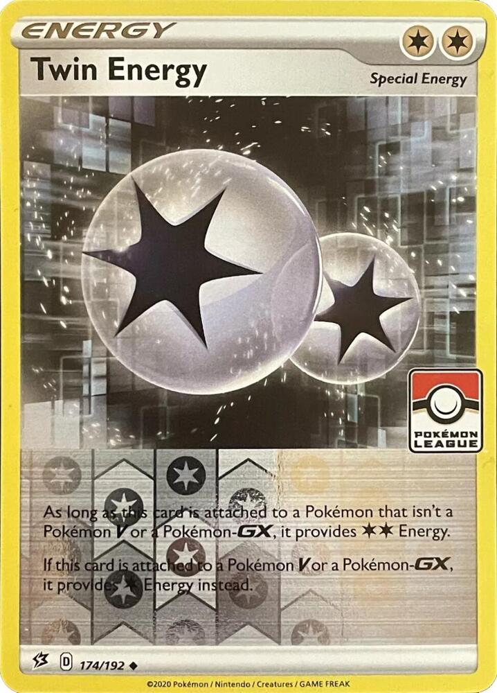 Twin Energy 174/192 card from League & Championship Cards