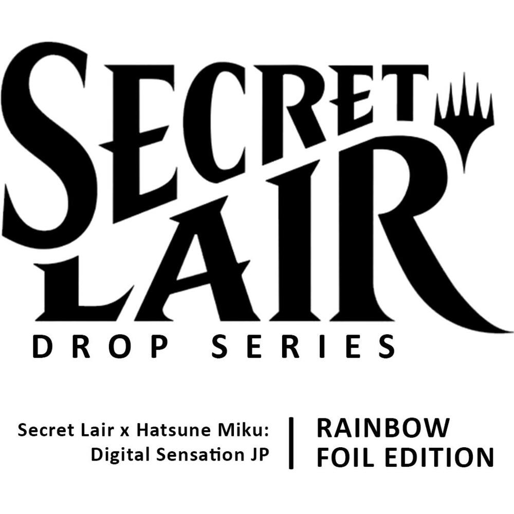 Secret Lair Drop: Secret Lair x Hatsune Miku: Digital Sensation JP - Rainbow Foil Edition card from Secret Lair Drop Series