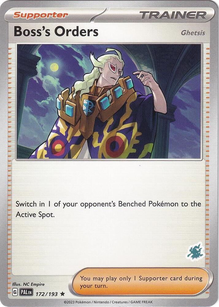 Boss's Orders - Darkrai Deck 172/193 card from Battle Academy 2024