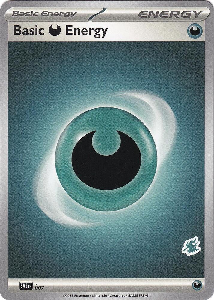Basic Darkness Energy - Darkrai Deck 007 card from Battle Academy 2024