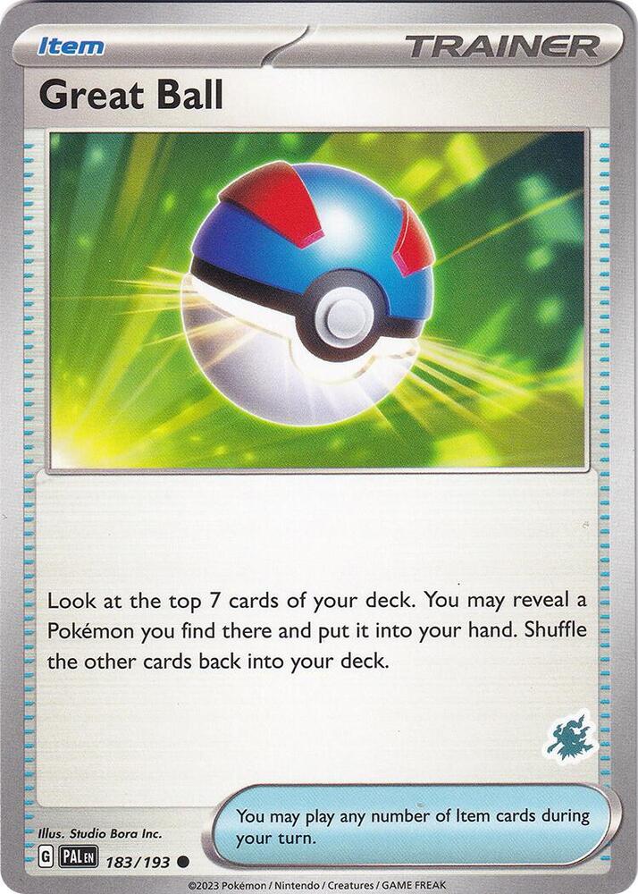 Great Ball - Darkrai Deck 183/193 card from Battle Academy 2024