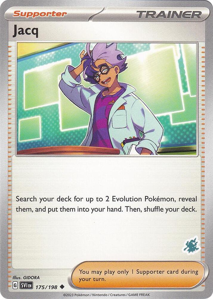 Jacq - Darkrai Deck 175/198 card from Battle Academy 2024