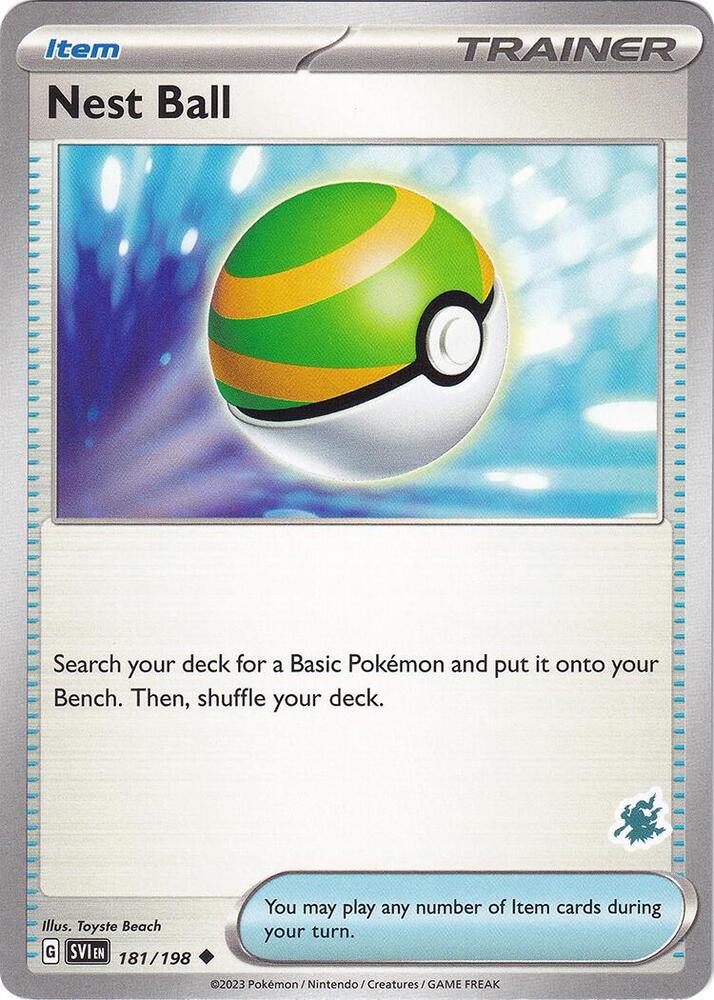 Nest Ball - Darkrai Deck 181/198 card from Battle Academy 2024