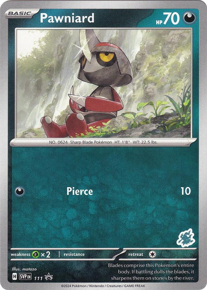 Pawniard - Darkrai Deck 111 card from Battle Academy 2024