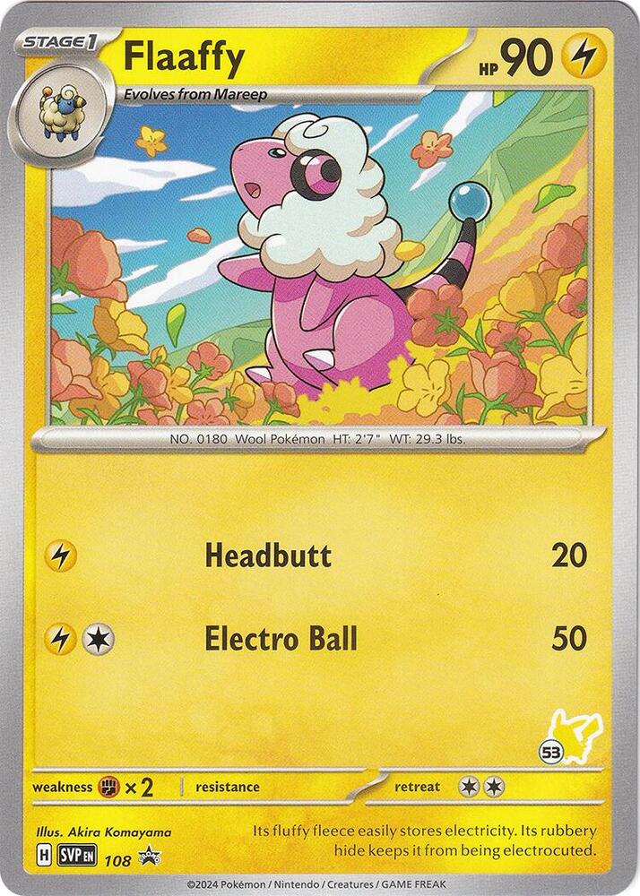 Flaaffy - Pikachu 53 108 card from Battle Academy 2024