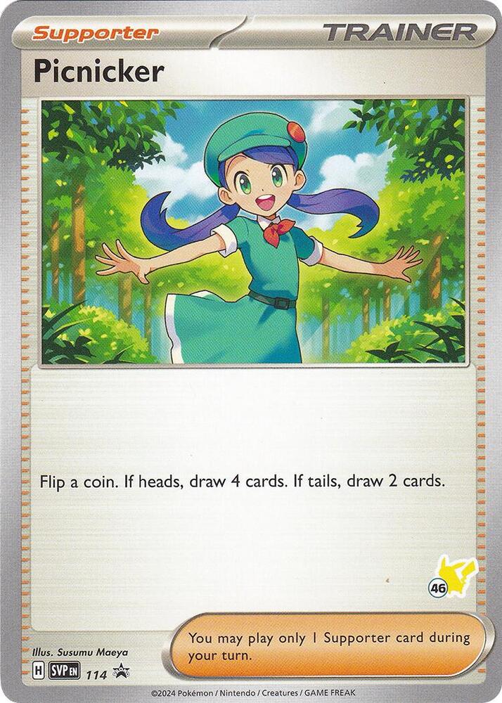 Picnicker - Pikachu 46 114 card from Battle Academy 2024