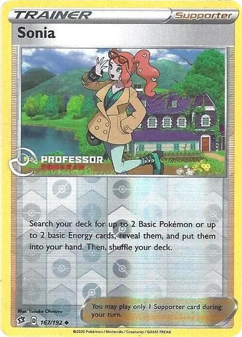 Sonia (2022) 167/192 card from Professor Program Promos