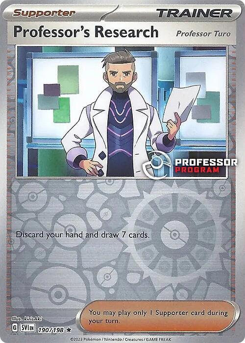 Professor's Research (2023) 190/198 card from Professor Program Promos