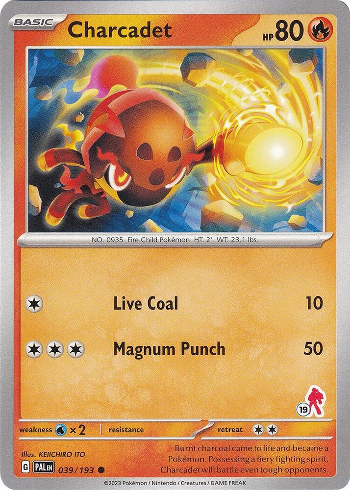 Charcadet - Armarouge 19 039/193 card from Battle Academy 2024