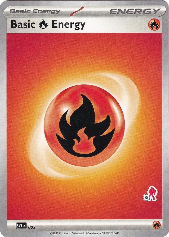 Basic Fire Energy - Armarouge 6 002 card from Battle Academy 2024