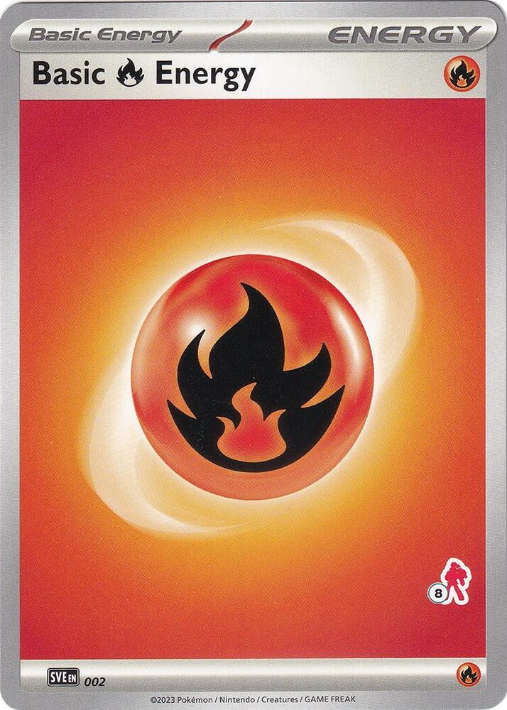 Basic Fire Energy - Armarouge 8 002 card from Battle Academy 2024