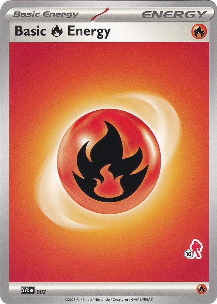Basic Fire Energy - Armarouge 16 002 card from Battle Academy 2024