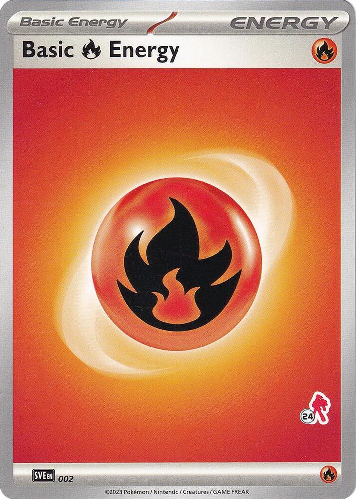 Basic Fire Energy - Armarouge 24 002 card from Battle Academy 2024