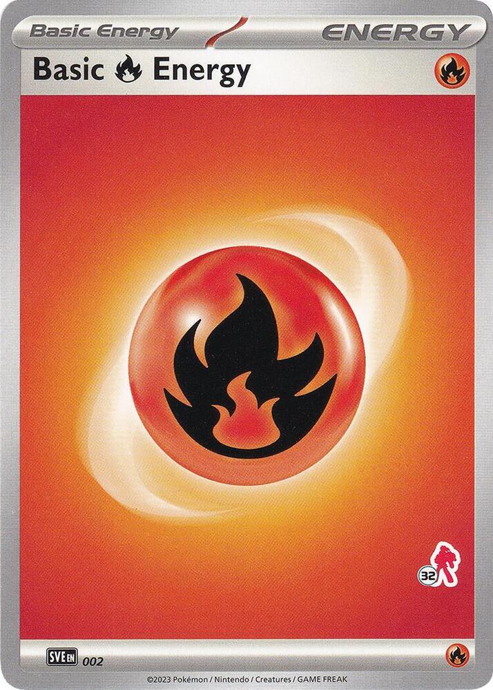 Basic Fire Energy - Armarouge 32 002 card from Battle Academy 2024