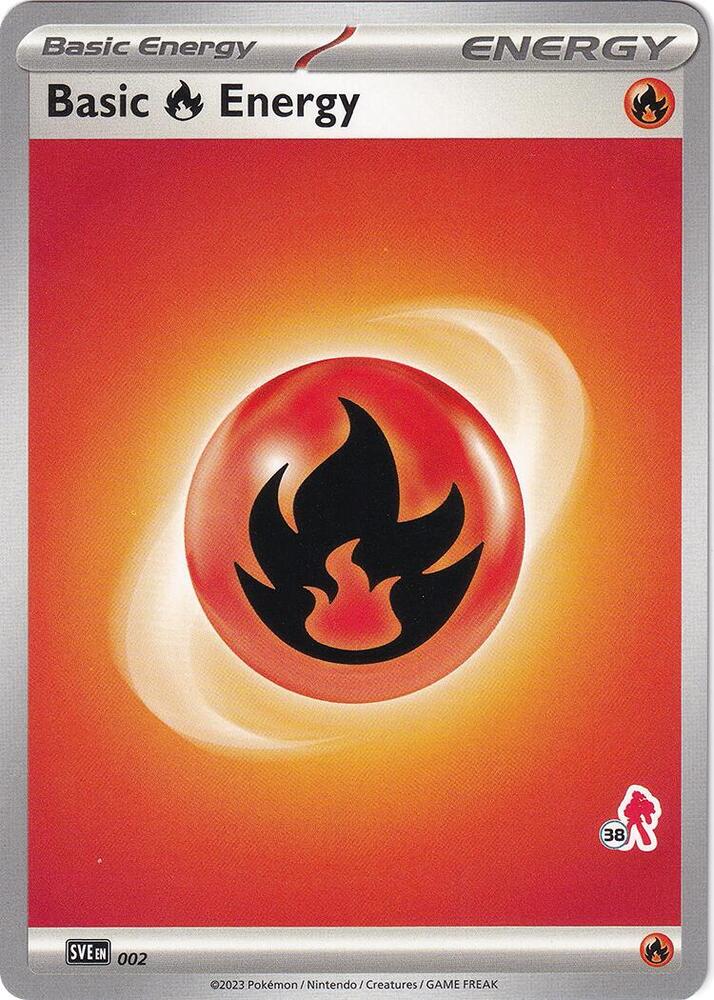 Basic Fire Energy - Armarouge 38 002 card from Battle Academy 2024