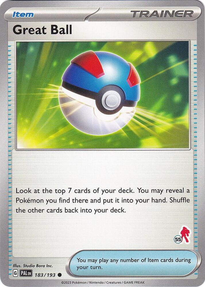 Great Ball - Armarouge 55 183/193 card from Battle Academy 2024