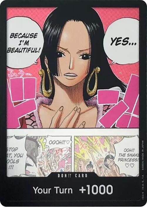DON!! Card (Boa Hancock) (Double Pack Set Vol. 4) card from 500 Years in the Future