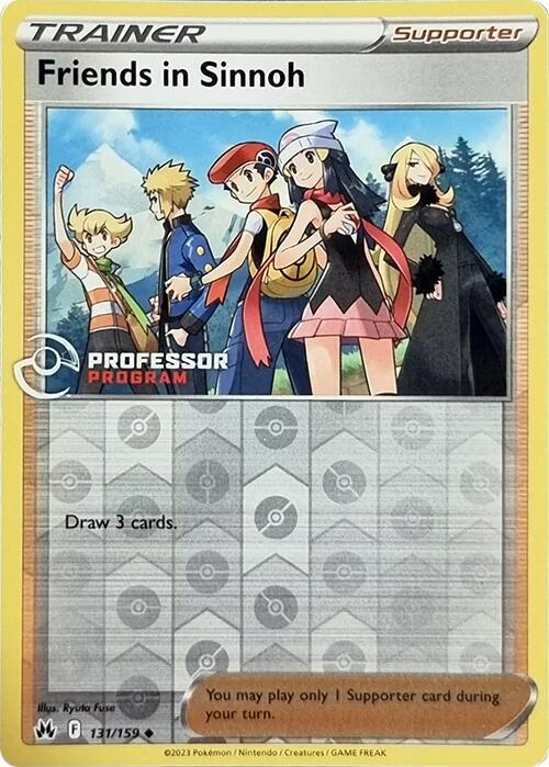 Friends in Sinnoh (2023) 131/159 card from Professor Program Promos