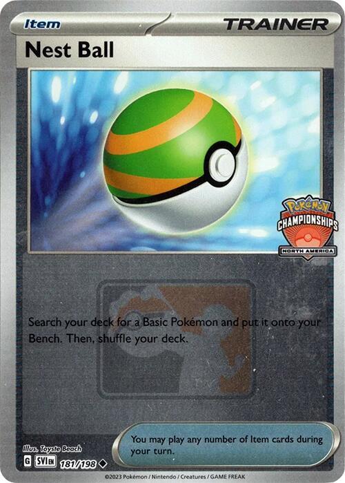 Nest Ball (North America Championships) 181/198 card from League & Championship Cards