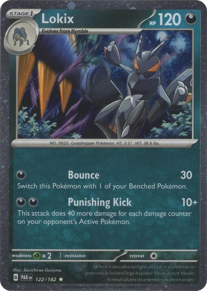Lokix (Cosmos Holo) 122/182 card from Miscellaneous Cards & Products