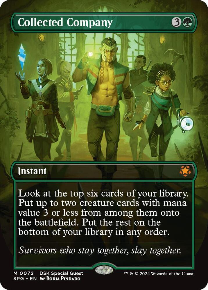Collected Company (Borderless) 72 card from Special Guests