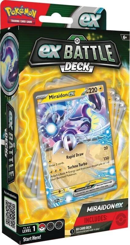 ex Battle Deck [Miraidon ex] card from Miscellaneous Cards & Products