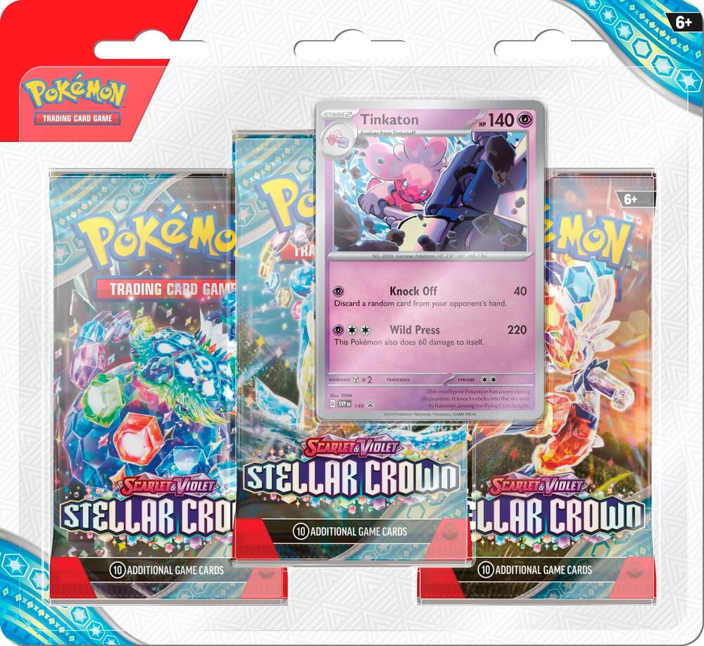 Stellar Crown 3 Pack Blisters [Tinkaton] card from SV07: Stellar Crown