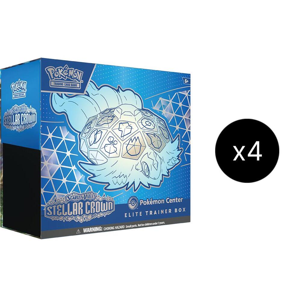 Stellar Crown Pokemon Center Elite Trainer Box (Exclusive) Case card from SV07: Stellar Crown
